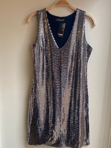 Sleeveless V-Neck Dress