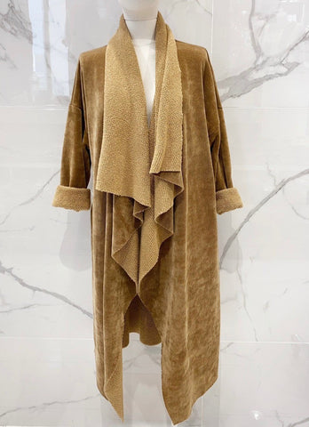 Long Open front Coat - Italian