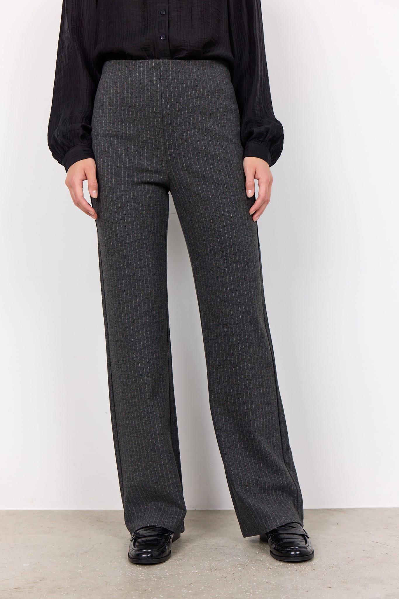 Pull/On Pin Stripe Pants