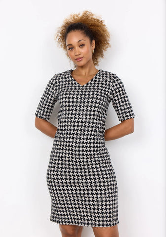 Houndstooth Dress