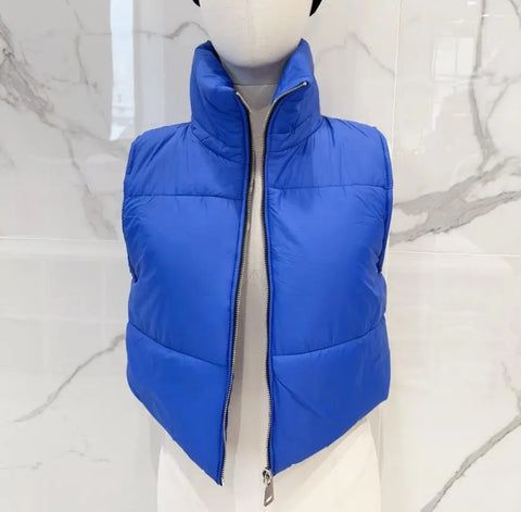 Short Puffer Vest