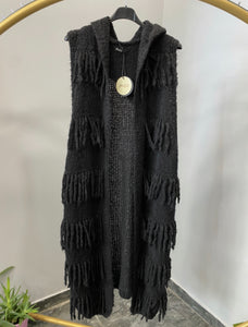 Long Fringe Vest