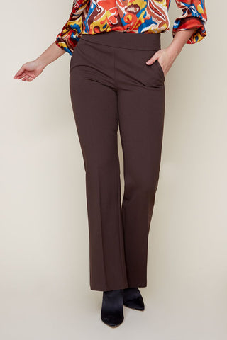 Pull-On Flare Pants