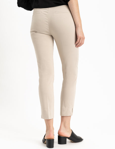 Slim Pull-On Ankle Pants