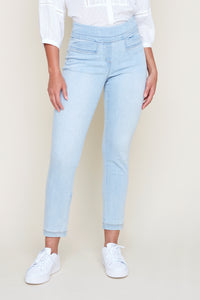 Pull-On 5 Pocket Ankle Jeans