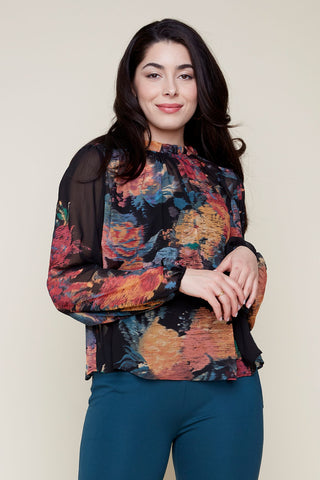 Floral Print Blouse