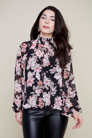 Floral Print Blouse